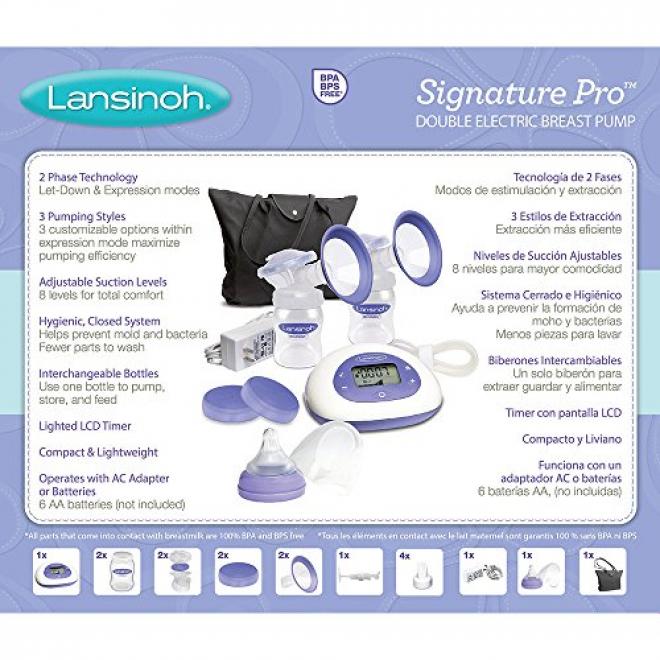 Lansinoh 兰思诺 电动双边吸奶器