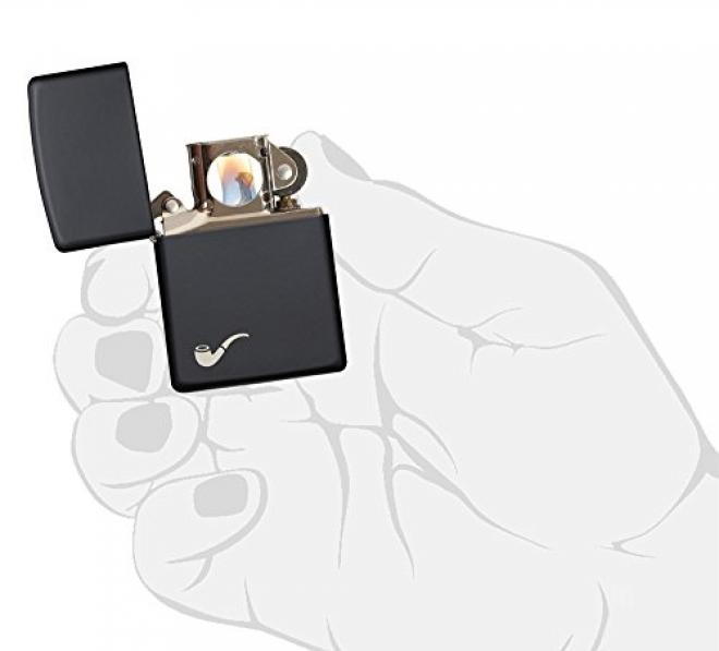 ZIPPO 芝宝 Pipe 黑烟管打火机