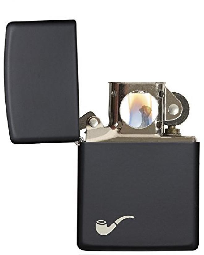 ZIPPO 芝宝 Pipe 黑烟管打火机