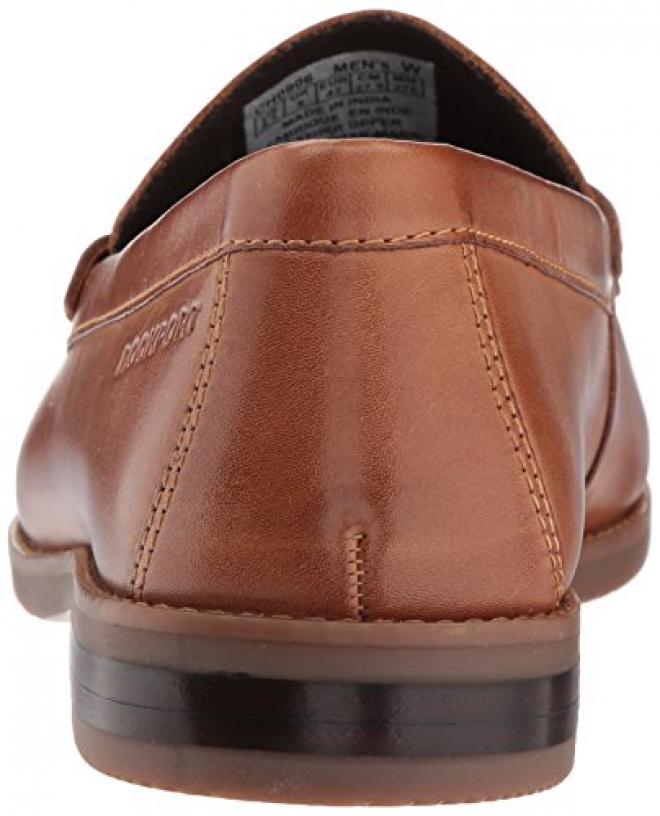 ROCKPORT 乐步 Curtys Penny 男士真皮乐福鞋