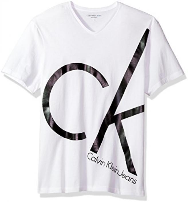 Calvin Klein Jeans 男款牛仔短袖T恤