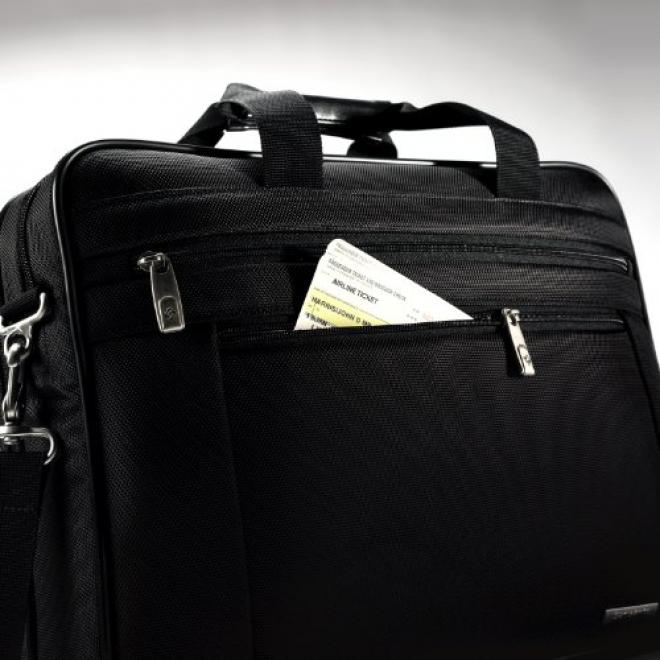 Samsonite 新秀丽 Luggage Classic Business Two Gusset 商务公文包
