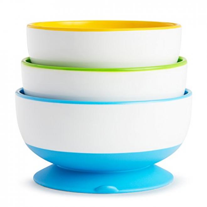 Munchkin 麦肯奇Stay Put Suction Bowl宝宝吸碗