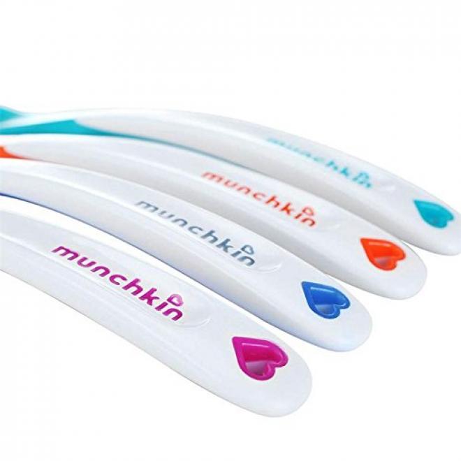 Munchkin 麦肯奇White Hot Infant Safety Spoons宝宝汤匙