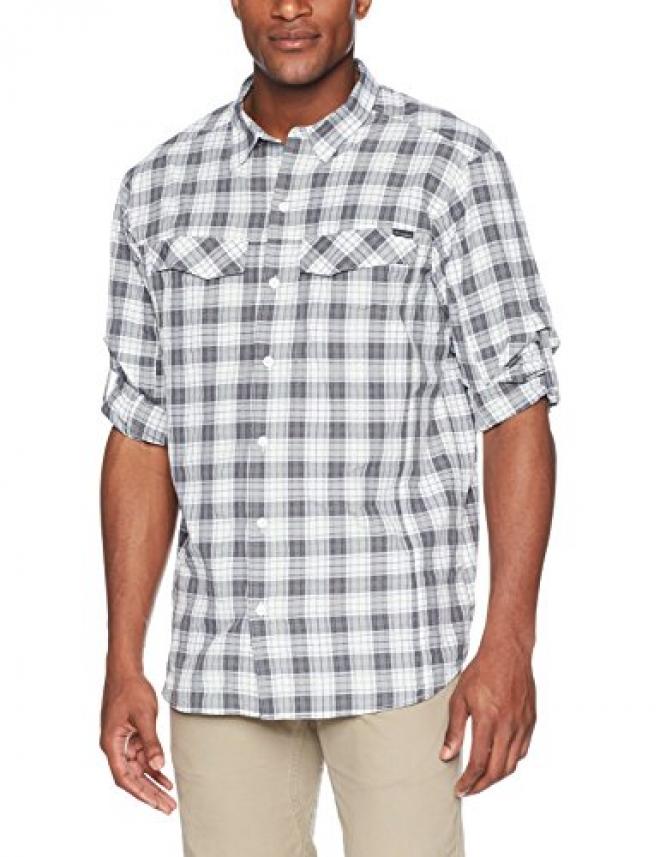 Columbia 哥伦比亚Men's Silver Ridge Plaid Long Sleeve Shirt男士长袖