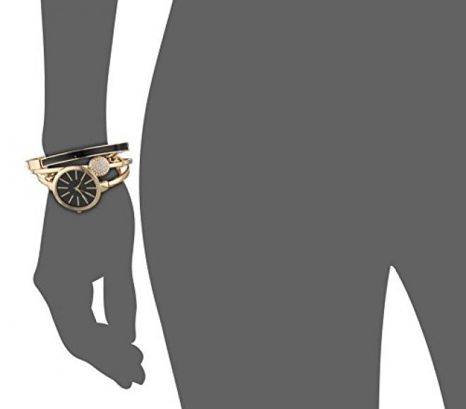 Anne Klein Women's AK/1470 女士手表手镯套装