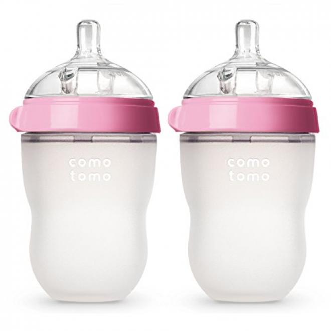 comotomo  妈妈乳感 硅胶奶瓶