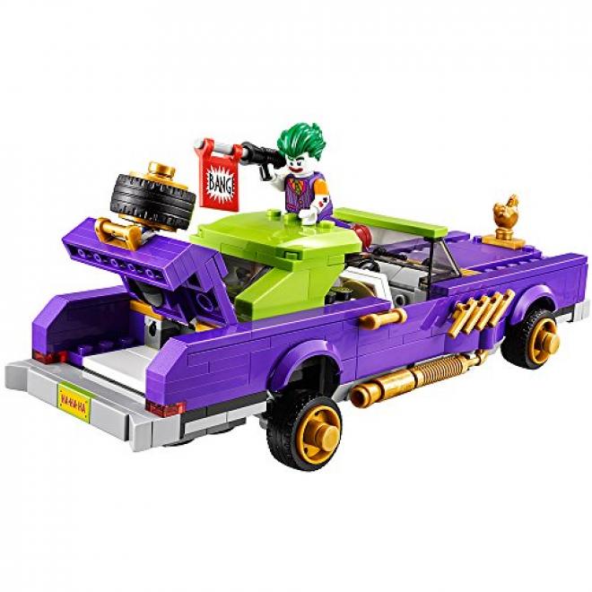 LEGO 乐高 蝙蝠侠大电影系列 小丑的低底盘汽车 70906