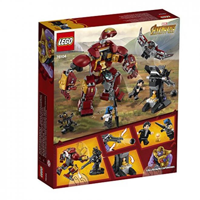 LEGO 乐高 超级英雄系列 76104 钢铁侠反浩克装甲