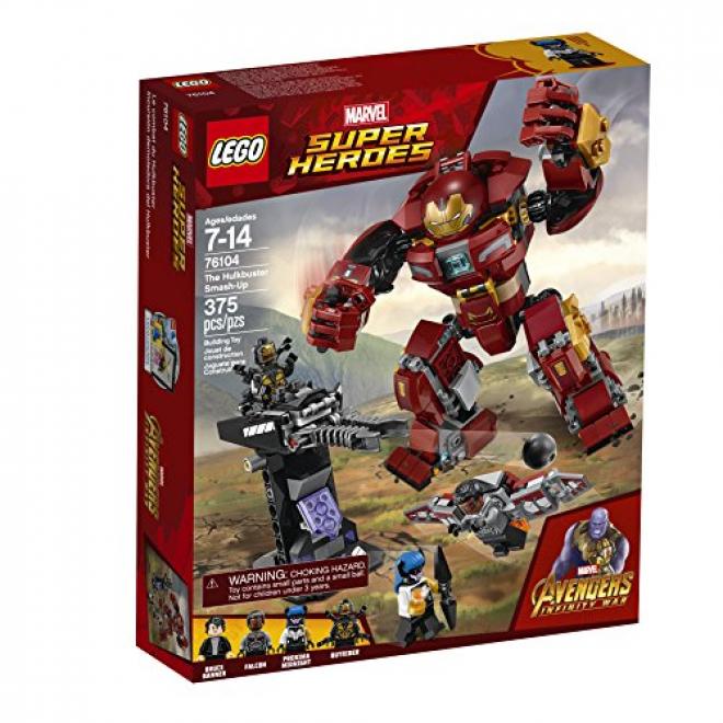 LEGO 乐高 超级英雄系列 76104 钢铁侠反浩克装甲