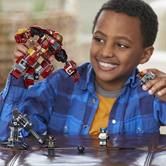 LEGO 乐高 超级英雄系列 76104 钢铁侠反浩克装甲