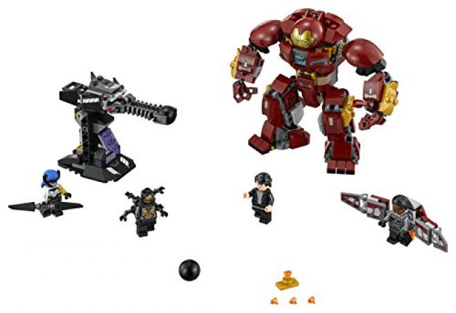 LEGO 乐高 超级英雄系列 76104 钢铁侠反浩克装甲