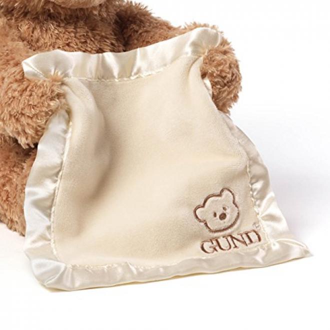 GUND Peek-A-Boo 泰迪熊毛绒玩具