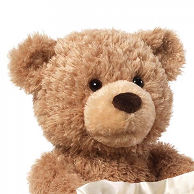 GUND Peek-A-Boo 泰迪熊毛绒玩具