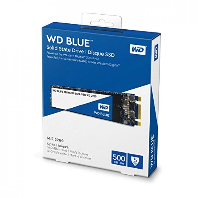 WD 西部数据 Blue M.2 固态硬盘 500GB