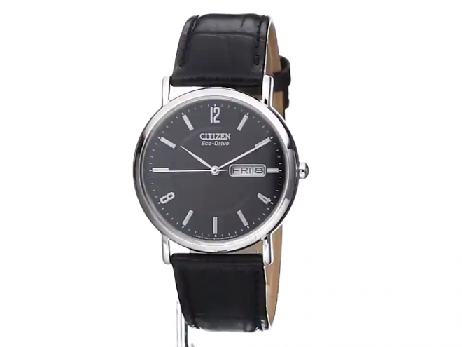 Citizen 西铁城BM8240-03E男款光动能腕表