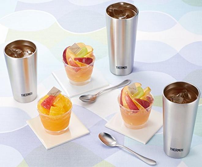 THERMOS 膳魔师 JDI-400P 保温保冷杯 2个装 400ml