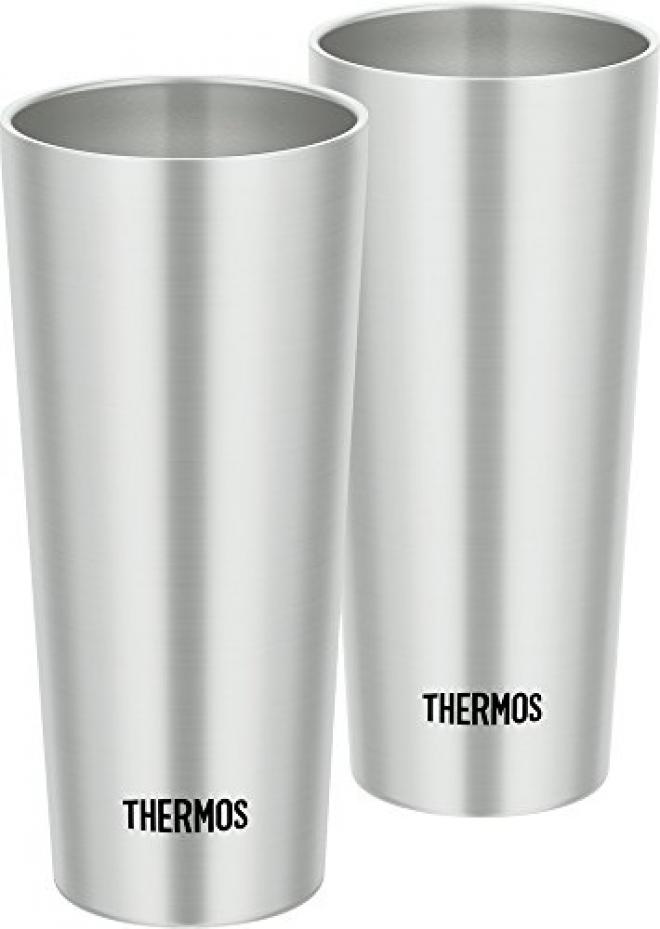 THERMOS 膳魔师 JDI-400P 保温保冷杯 2个装 400ml