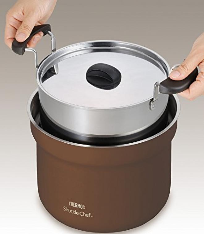 THERMOS 膳魔师 KBF-4501 真空无火保温焖烧锅 4.3L