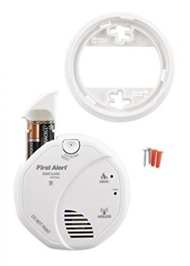 First Alert SA511CN2-3ST 声音定位 烟雾报警器（2件装）