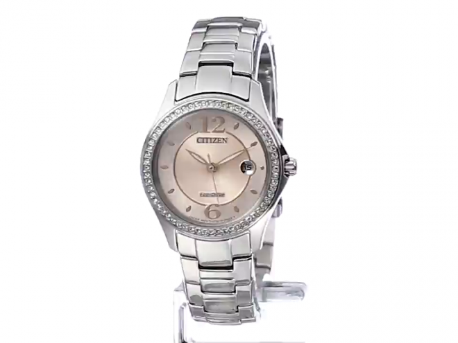 CITIZEN 西铁城 FE1140-86X 施华洛世奇 女士光动能腕表