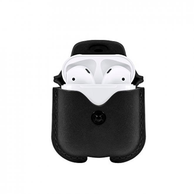 twelve south AirSnap 12-1802 AirPods 真皮保护套