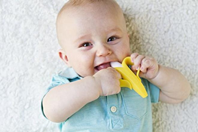 Baby Banana 香蕉宝宝婴儿牙刷牙胶