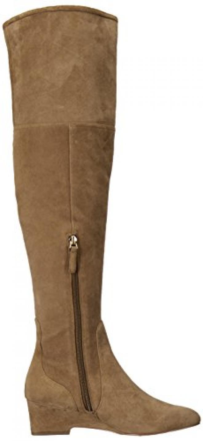 Nine West 玖熙 JAEN Leather 女士真皮长筒靴