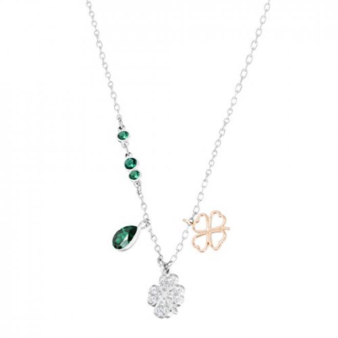 SWAROVSKI 施华洛世奇 5139471 Duo Clover 四叶草项链