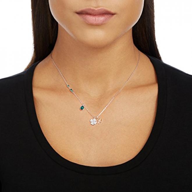 SWAROVSKI 施华洛世奇 5139471 Duo Clover 四叶草项链