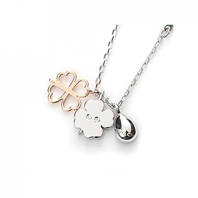 SWAROVSKI 施华洛世奇 5139471 Duo Clover 四叶草项链