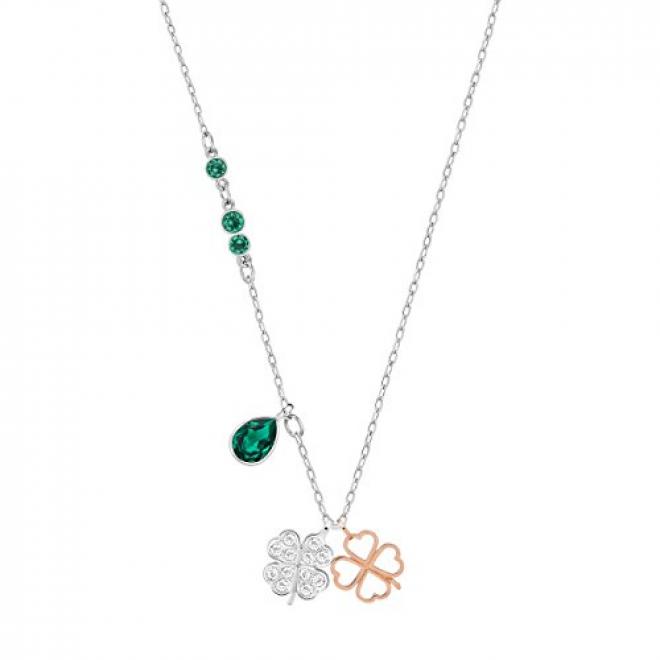 SWAROVSKI 施华洛世奇 5139471 Duo Clover 四叶草项链