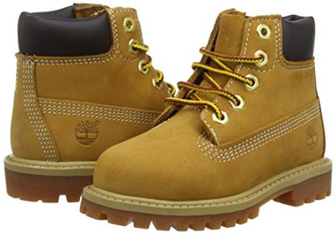 Timberland 添柏岚 6英寸大童款工装靴