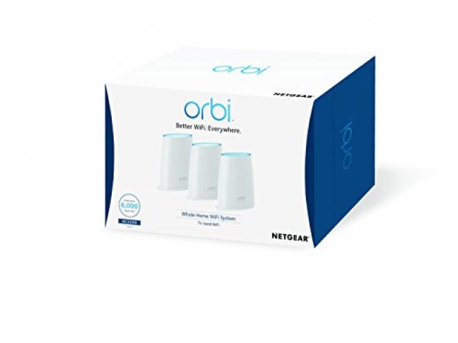 NETGEAR 美国网件 Orbi RBK43 AC2200 智慧分身多路由系统