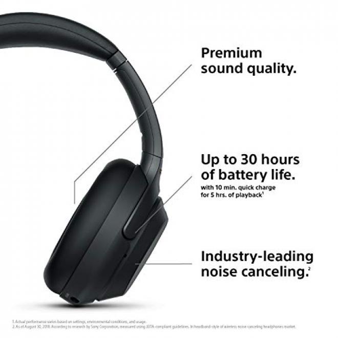 SONY 索尼 WH-1000XM3 蓝牙降噪耳机