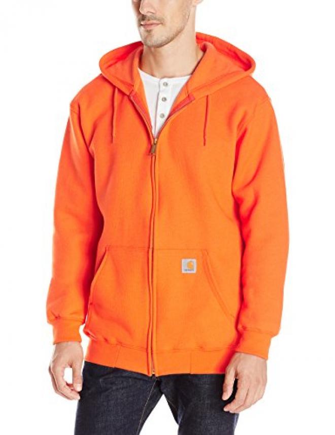 Carhartt Midweight Zip Front 男士拉链卫衣