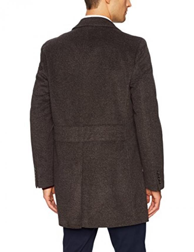 TOMMY HILFIGER 汤米希尔费格 Bloom 35 inch Top Coat 男士羊毛大衣