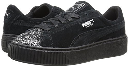 PUMA 彪马 Suede Crushed Gem Platform 女士休闲鞋