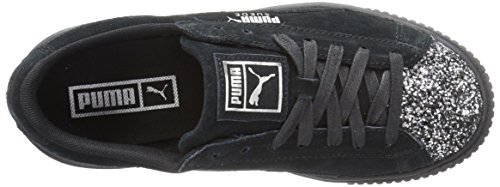 PUMA 彪马 Suede Crushed Gem Platform 女士休闲鞋