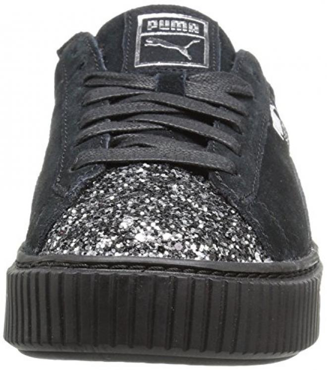 PUMA 彪马 Suede Crushed Gem Platform 女士休闲鞋