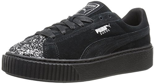 PUMA 彪马 Suede Crushed Gem Platform 女士休闲鞋