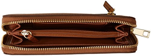 Fossil Sydney Zip Around Phone 女士真皮钱包