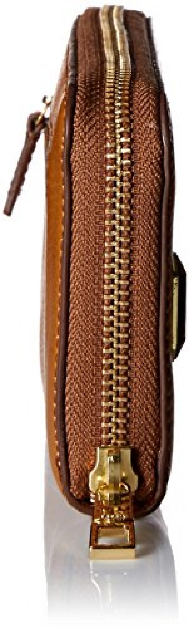 Fossil Sydney Zip Around Phone 女士真皮钱包