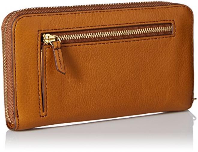 Fossil Sydney Zip Around Phone 女士真皮钱包