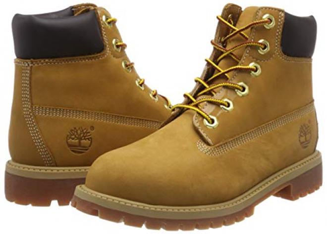 Timberland 添柏岚 6英寸大童款工装靴