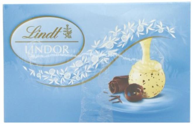 Lindt 瑞士莲 Stracciatella 白巧克力 软心巧克力球 60粒装