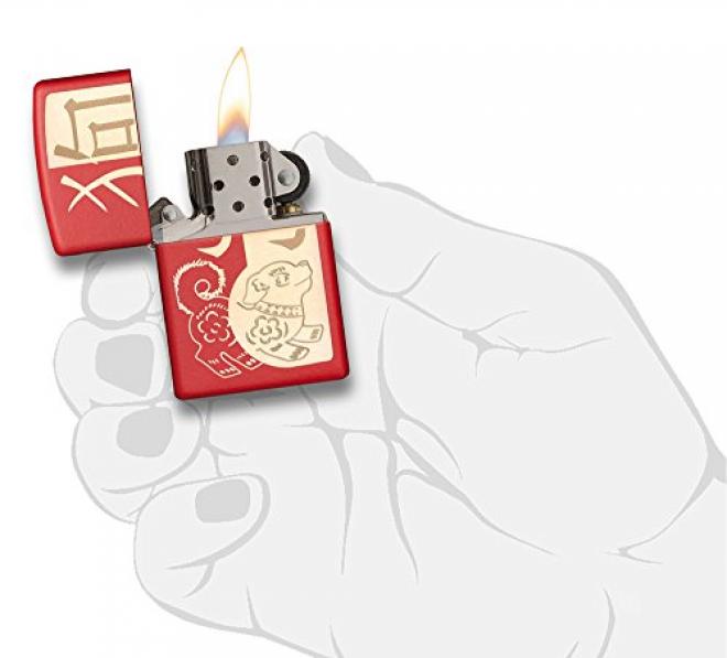 ZIPPO 之宝 Chinese Zodiac 十二生肖狗 打火机