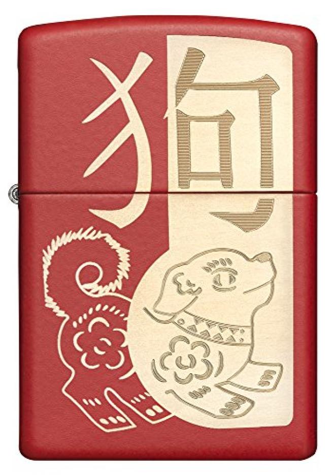 ZIPPO 之宝 Chinese Zodiac 十二生肖狗 打火机
