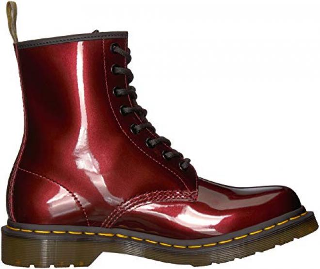 Dr .Martens 亮面金属色潮流英伦马丁女靴
