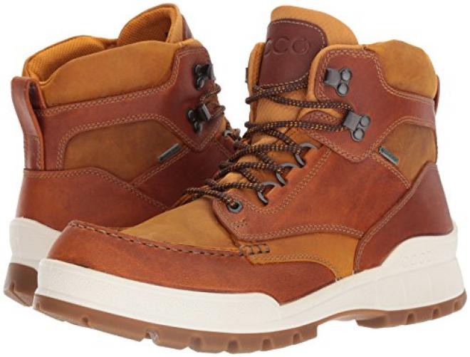 ECCO 爱步 Track 25 GTX 男士真皮户外靴